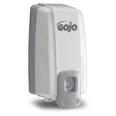 GOJO® NXT® Space Saver™ Push-Style Soap Dispenser - Dove Gray, 6/Case