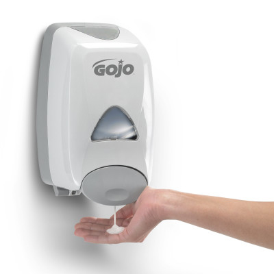 GOJO® FMX-12™ Push-Style Foam Soap Dispenser - Dove Gray, 6/Case