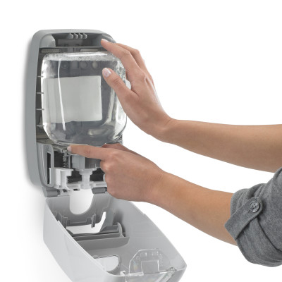 GOJO® FMX-12™ Push-Style Foam Soap Dispenser - Dove Gray, 6/Case