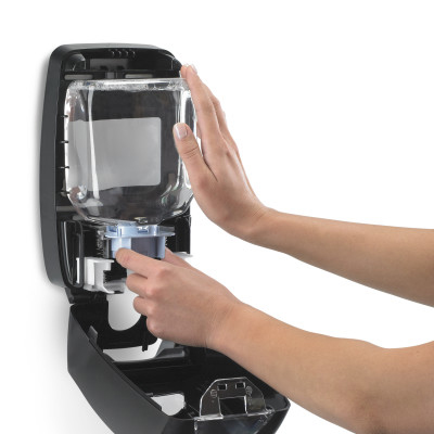 GOJO® FMX-12™ Push-Style Foam Soap Dispenser - Black, 6/Case