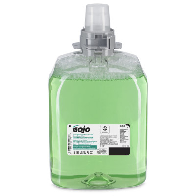 GOJO® FMX-20™ Green Certified Foam Hand, Hair & Body Wash - 2000 mL Refill, 2/Case