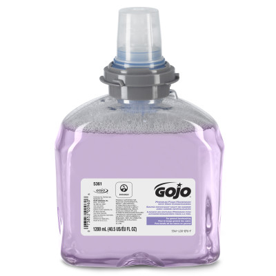 GOJO® TFX™ Premium Foam Handwash with Skin Conditioners - 1200 mL Refill, 2/Case