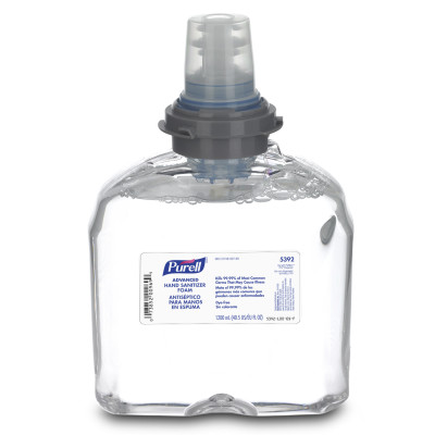 PURELL® TFX™ Advanced Hand Sanitizer Foam - 1200 mL Refill, 2/Case