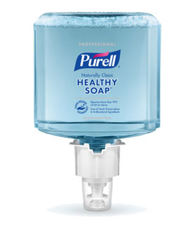 Purell CRT Healthy Soap™ Naturally Clean Fragrance Free Foam 1200 mL Refill 2/case