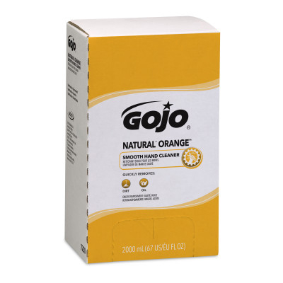 GOJO® Natural  Orange™ Pro™ TDX™ Smooth Hand Cleaner - 2000 mL Refill, 4/Case