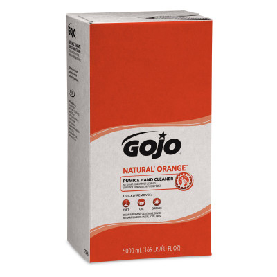 GOJO® Natural  Orange™ Pro™ TDX™ Pumice Hand Cleaner - 5000 mL Refill, 2/Case
