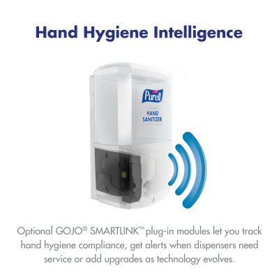 PURELL® ES8 Touch-Free Hand Sanitizer Dispenser with Energy-on-the-Refill - White