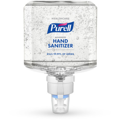 PURELL® Healthcare Advanced Hand Sanitizer Gel 1200mL Refill for PURELL® ES8 Touch-Free Hand Sanitizer Dispensers 2/case