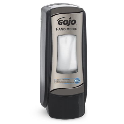 GOJO® Hand Medic® ADX-7™ Dispenser - Chrome/Black, 6/Case