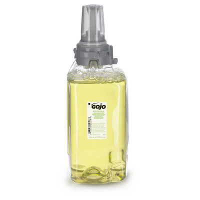 GOJO® ADX-12™ Foam Hand & Showerwash - 1250 mL Refill, Citrus Ginger, 3/Case