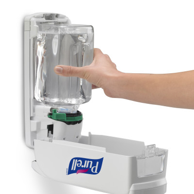 PURELL® ADX-12™ Push-Style Hand Sanitizer Dispenser - White