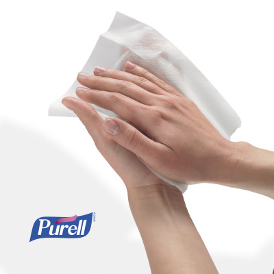 PURELL® Alcohol Formula Hand Sanitizing Wipes - 100 Individually-Wrapped, 10/Case