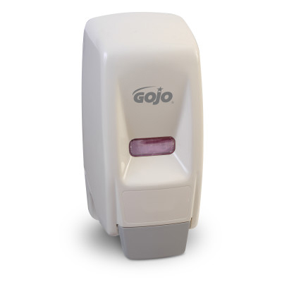 GOJO® 800 Series Push-Style Bag-in-Box Lotion Soap Dispenser - White, 12/Case