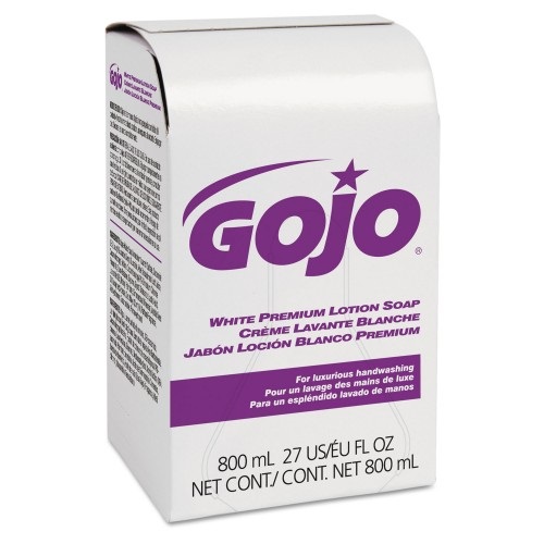 Gojo Premium Lotion Soap, Spring Rain Scent 800ml Refill 12/case