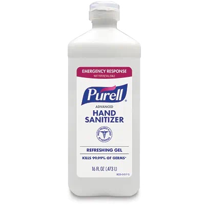 PURELL® Advanced Hand Sanitizer Refreshing Gel 16 fl oz flip cap bottle 12/case