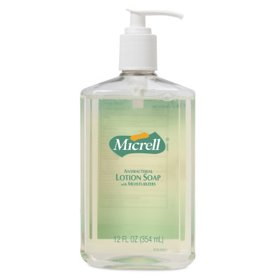MICRELL® Antibacterial Lotion Soap - 12 oz, 12/Case