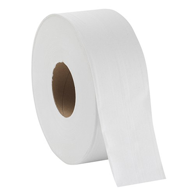 GP Blue Select Jumbo Jr Toilet Tissue - 2 Ply, White, 3.5" x 1200', 1000 Count, 8/Case