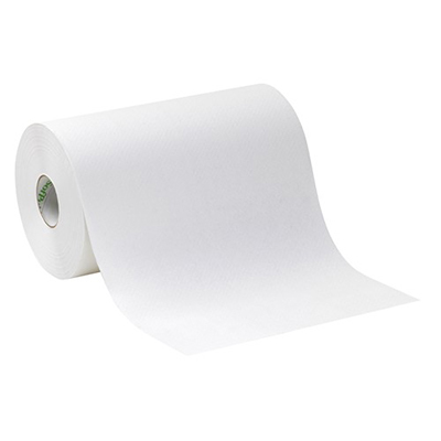 GP SofPull® Hardwound Roll Towel - 9" x 400', White, 6/Case