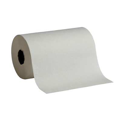 GP Pacific Blue Basic® Hardwound Roll Towel - 7.87 x 350', White, 12/Case
