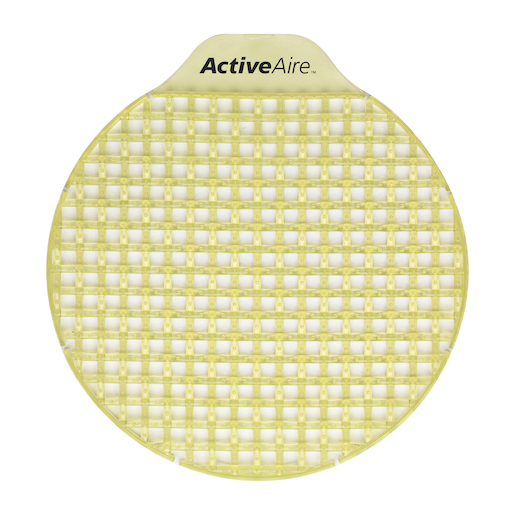 ActiveAire Citrus Low-Splash Deodorizer Urinal Screen - 12/Case