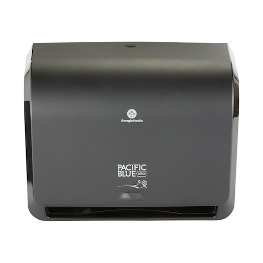GP PRO Pacific Blue Ultra™ 9" Mini Automated Touchless Paper Towel Dispenser - Black, 6.56" x 14.12" x 11"