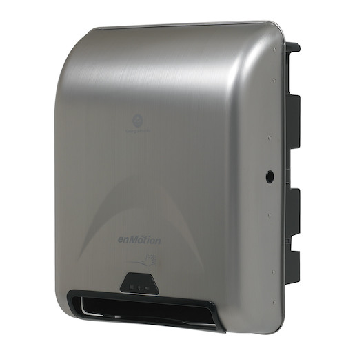 GP Pro enMotion 8 Recessed Automated Touchless Paper Towel Dispenser - Stainless Steel, 8 x 13.3 x 16.4