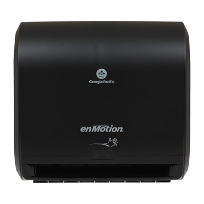 GP enMotion® Impulse® Automated Touchless Roll Paper Towel Dispenser - Black, 14.6 x 9.25 x 14