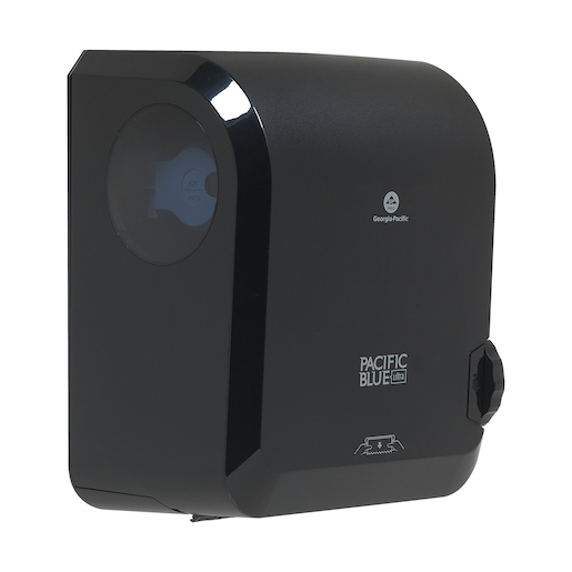 GP Pro Pacific Blue Ultra™ Mechanical High-Capacity Paper Towel Dispenser - Black, 9 x 12.9 x 16