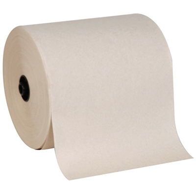 GP enMotion® 1-Ply Recycled Roll Towel - 8 x 700', Brown, 6/Case