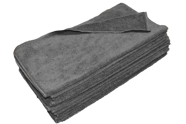 Golden Star® Microfiber Cloth - 16in x 16in, Gray