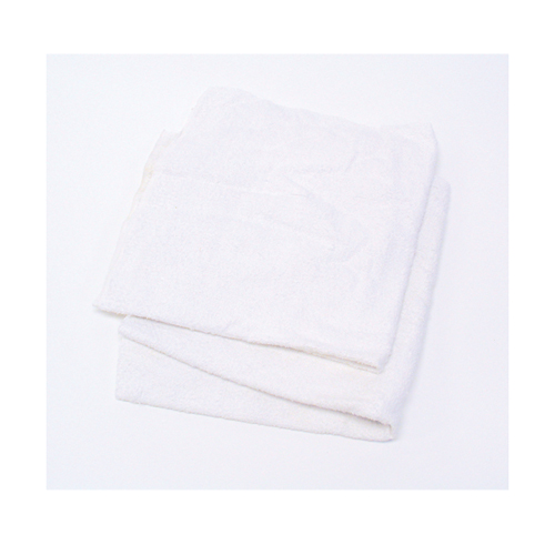 Hospeco White Terry Towel Rags