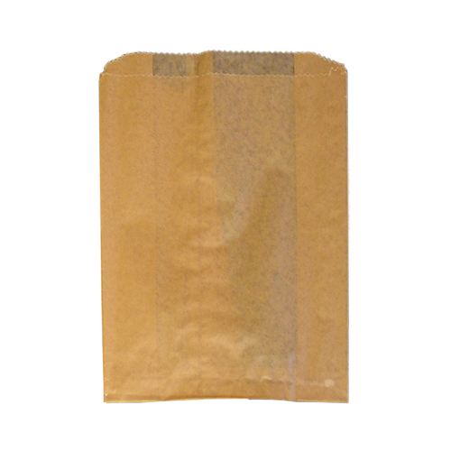 Waxed Napkin Receptacle Liners - Kraft Brown, 9.25