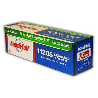 Durable Packaging Foil Rolls - 12in x 1000ft, Standard