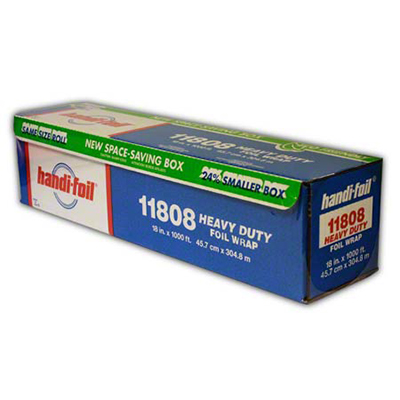 Durable Packaging Foil Rolls - 18in x 1000ft, Heavy Duty