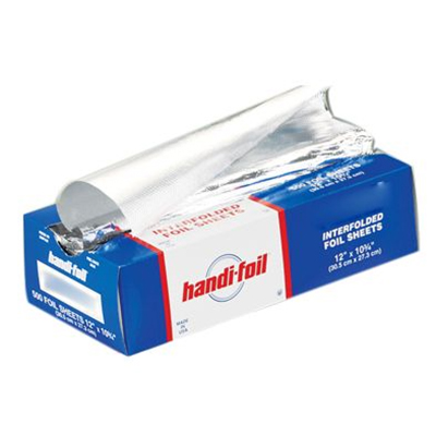 Foil Lux Newsprint Aluminum Sandwich Wrap Sheet - Insulated - 14 inch x 16 inch - 500 Count Box, Other