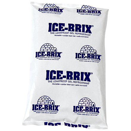 Ice-Brix™ Cold Packs - 6" x 4" x 3/4", 8 oz., 36/Case