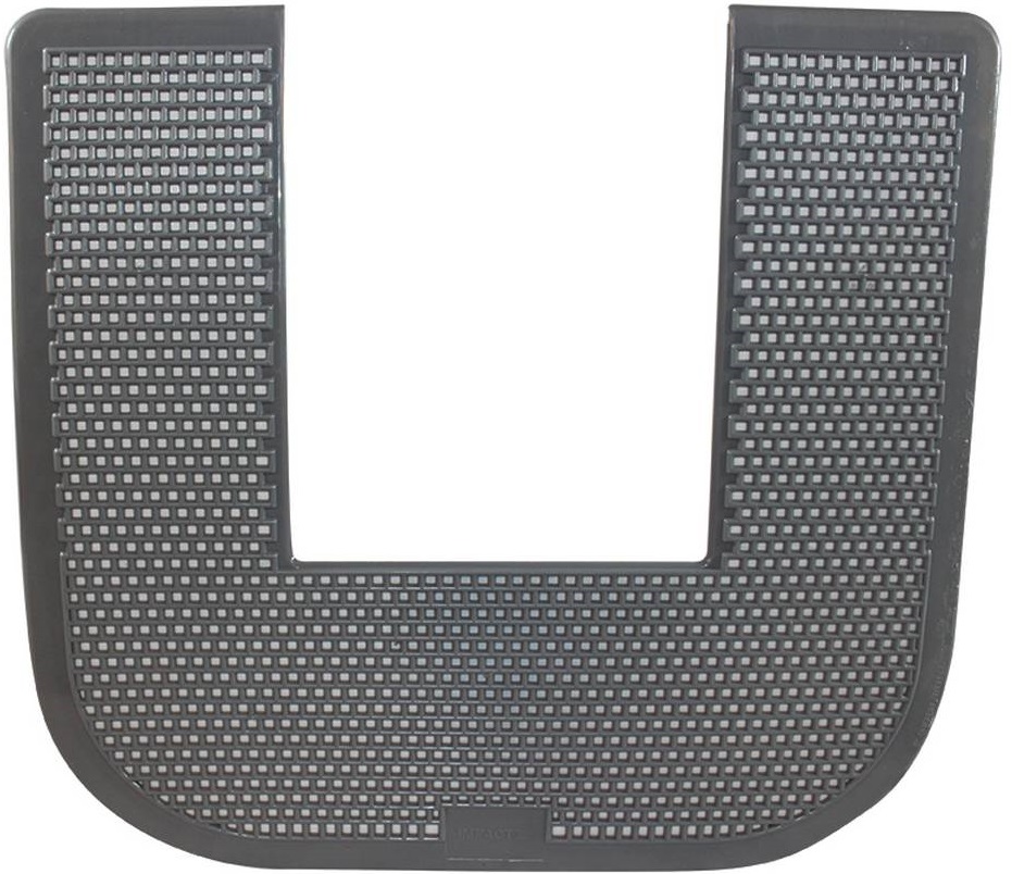 Disposable Commode Floor Mat - Orchard Zing Fragrance, Gray, 6/Case