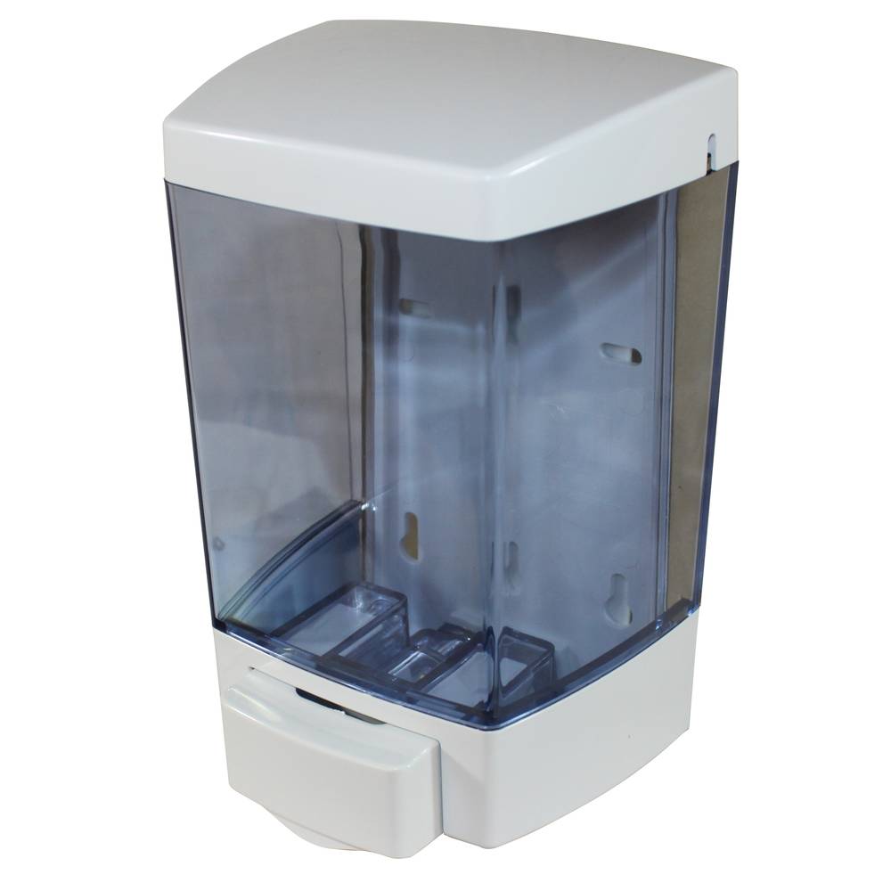 Clear Vu® Lotion Soap Dispenser - White/Transparent, 46 oz