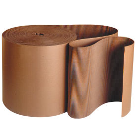 A-Flute Single Faced Corrugated Kraft Roll - 72" x 250'