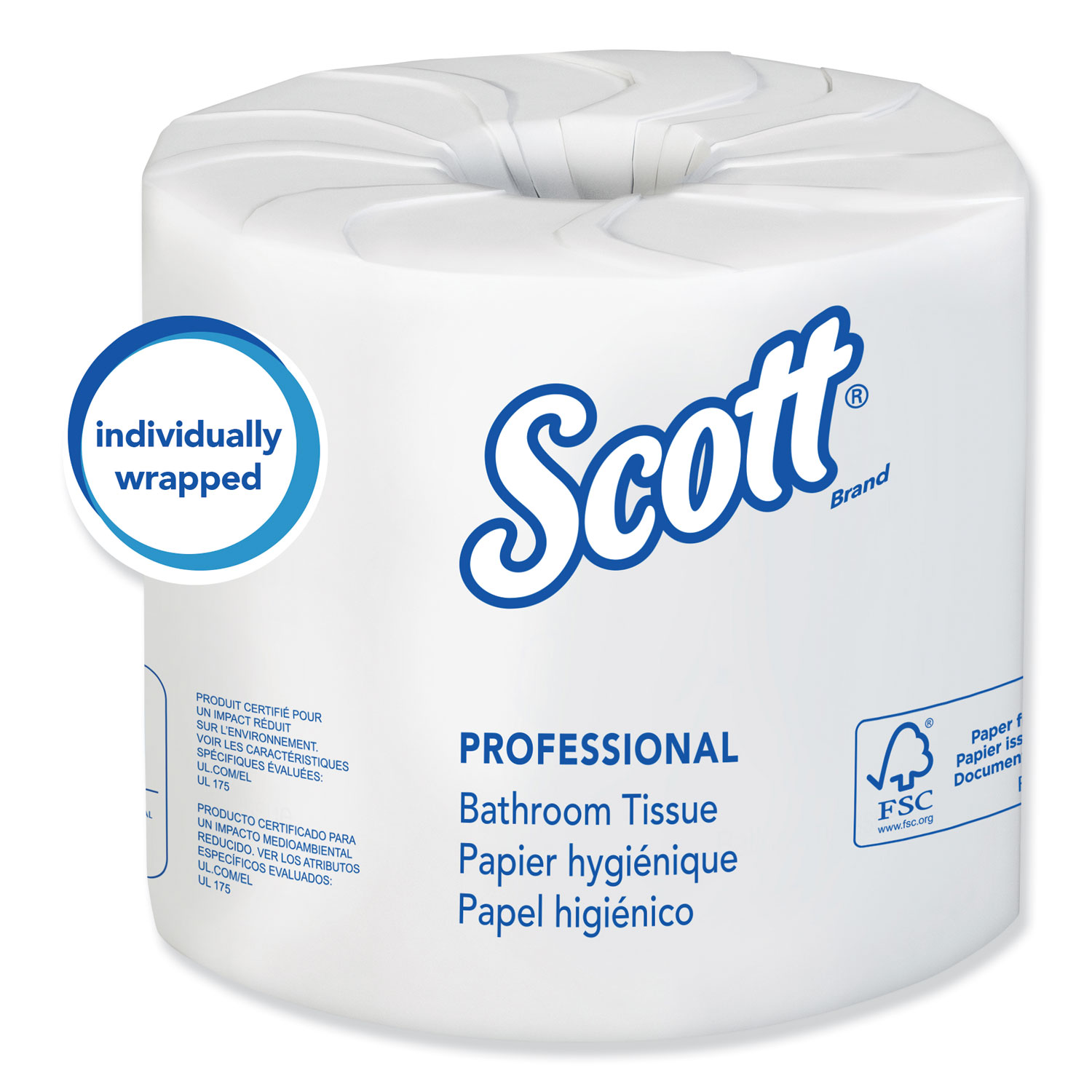 Scott® Essential™ Standard Roll Toilet Paper (SRB) - 2 Ply, 4.1
