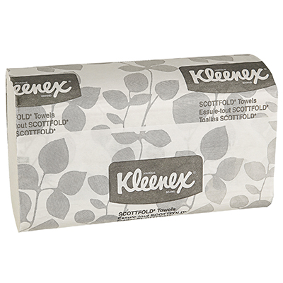 Kleenex® ScottFold  Towels - 7.8" x 12.4", 120/Pack, 25/Case