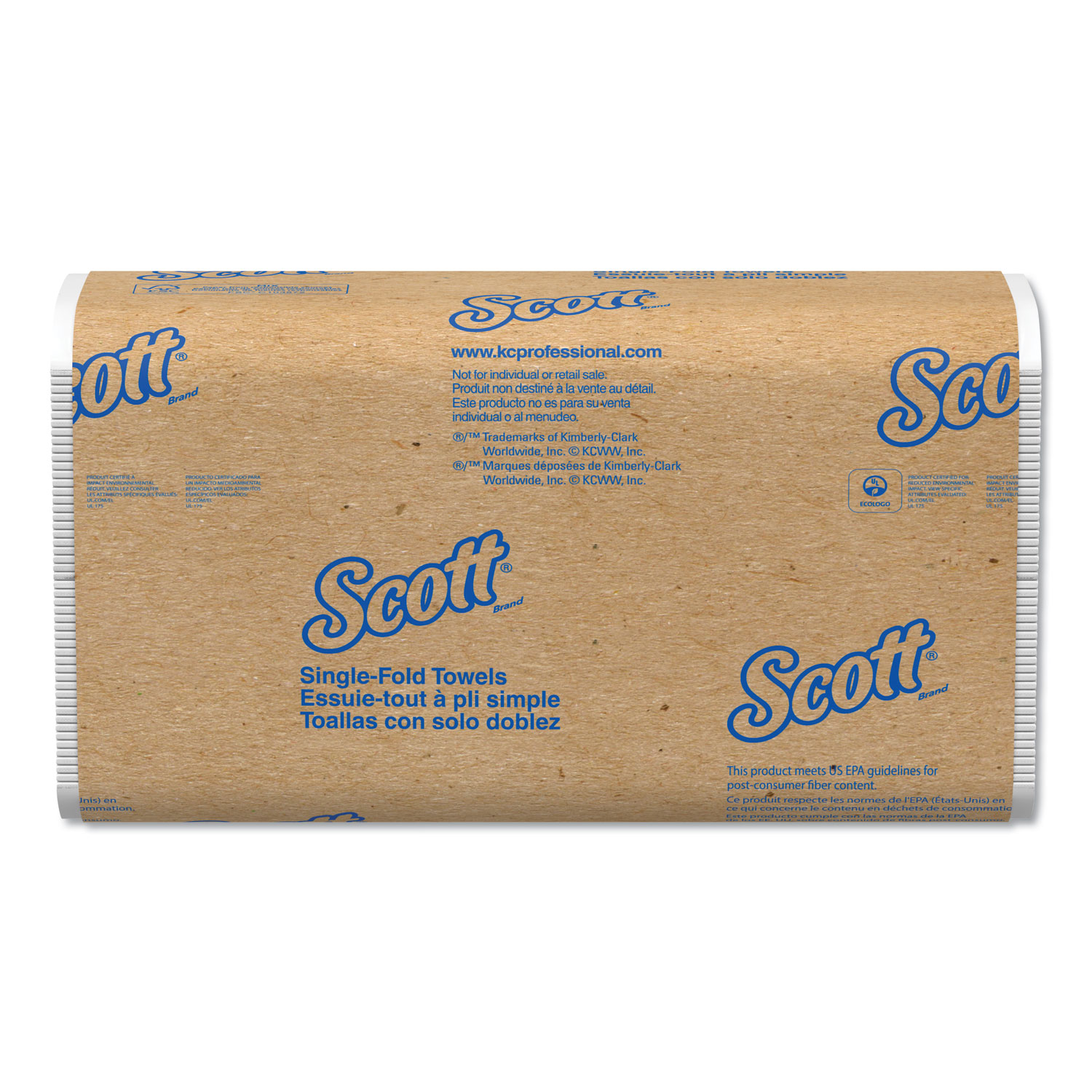 Scott® Single-Fold Paper Towel - 10-1/2