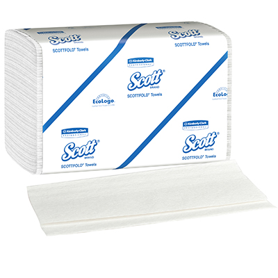 Scott® ScottFold  M Towels - 7.8" x 12.4", 175/Pack, 25/Case