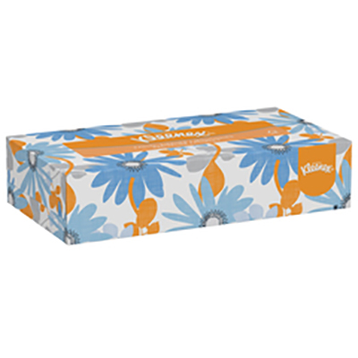 Kleenex® Facial Tissue - 100 count, 2 ply, 36/Case
