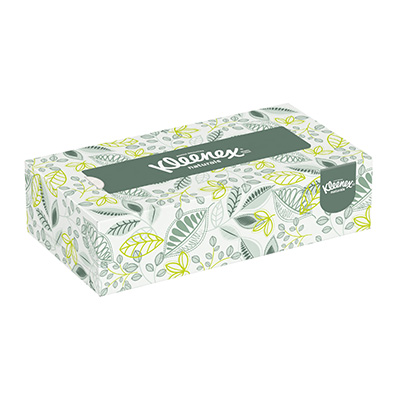 Kleenex® Naturals Facial Tissues - 2 ply, 8.4 x 8, 48/Case