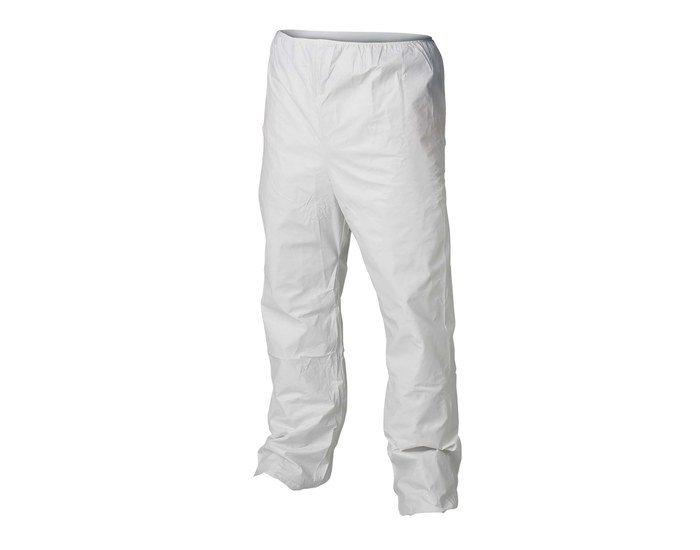 Kimberly-Clark Kleenguard A40 White Medium Microporous Cleanroom Pants 50/case
