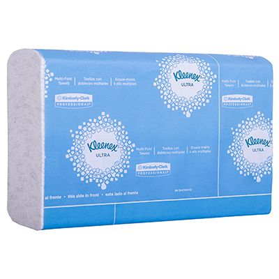 Kleenex® Reveal  Multifold Hand Towels - 8" x 9.4", 150/Pack, 16/Case