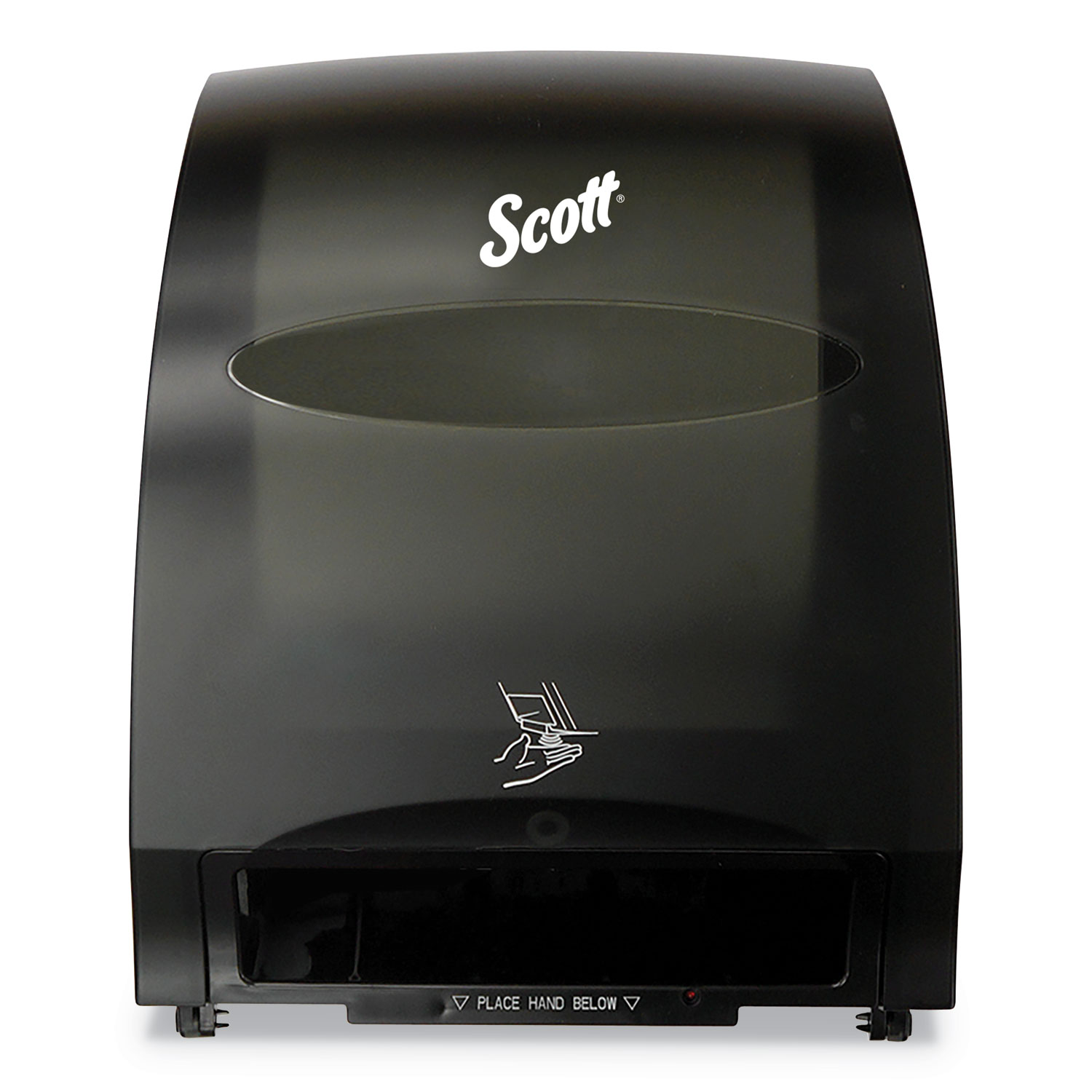 Scott® Essential™ System Hard Roll Towel Dispenser - Black, 12.7" x 15.76" x 9.57"