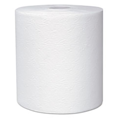 Kleenex® Hard Roll Towels - 8" x 600', White, 6/Case