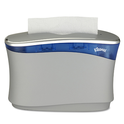 Kleenex® Reveal  Countertop System - Grey/Blue, 13.3